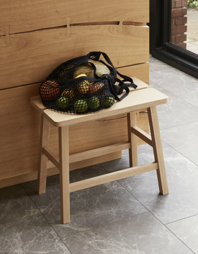 Tabouret en chêne clair - Hübsch