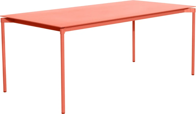 Table de jardin rectangulaire corail Fromme - Petite friture