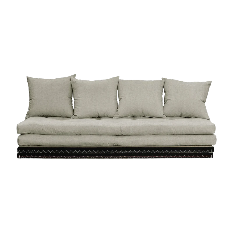 Canapé-futon lin en coton Chico Sofa - Karup Design