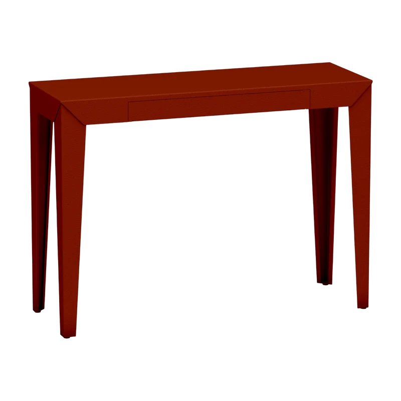 Console à tiroir terracotta finition mate 120 cm Zef - Matière Grise