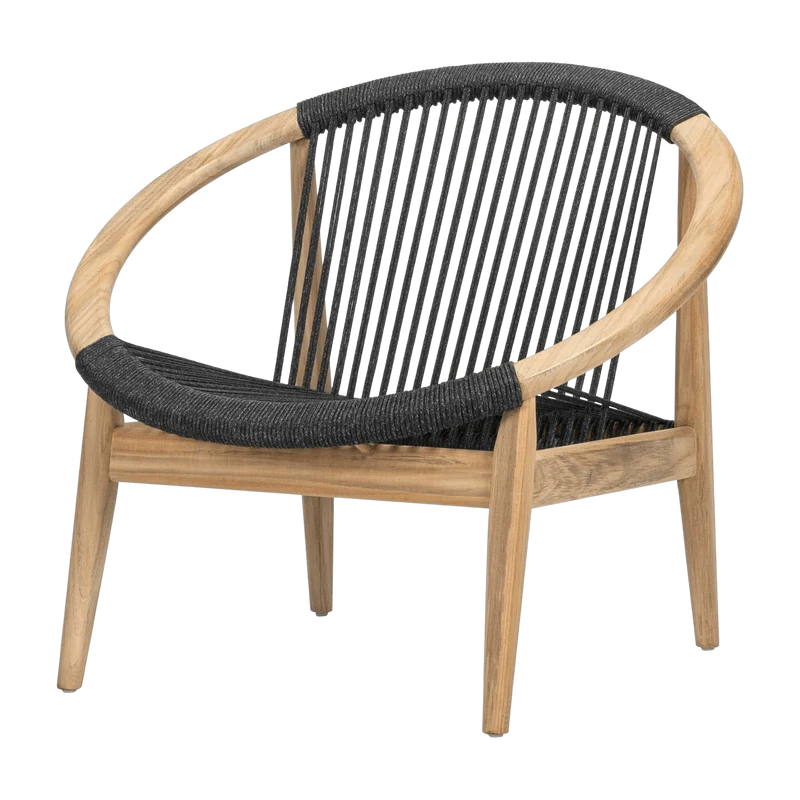 Fauteuil en teck et gris anthracite Frida - Vincent Sheppard