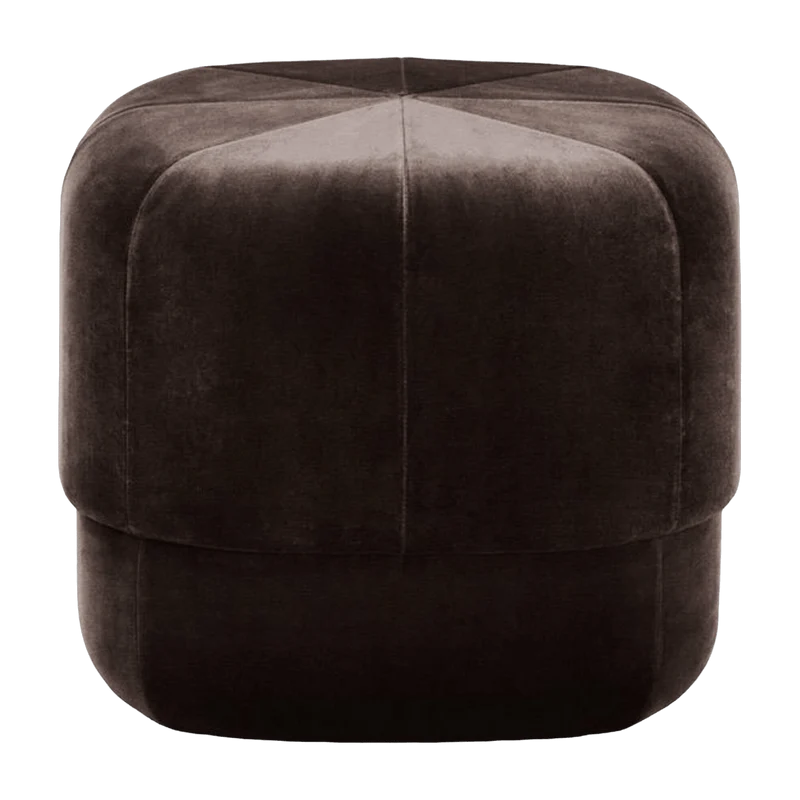 Pouf en polyester coffee S Circus Coffee - Normann Copenhagen