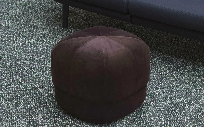 Pouf en polyester coffee S Circus Coffee - Normann Copenhagen