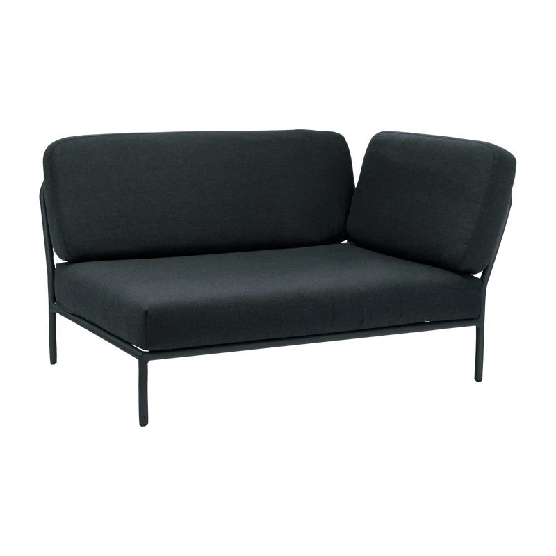 Module droit de canapé lounge gris suie LEVEL - Houe