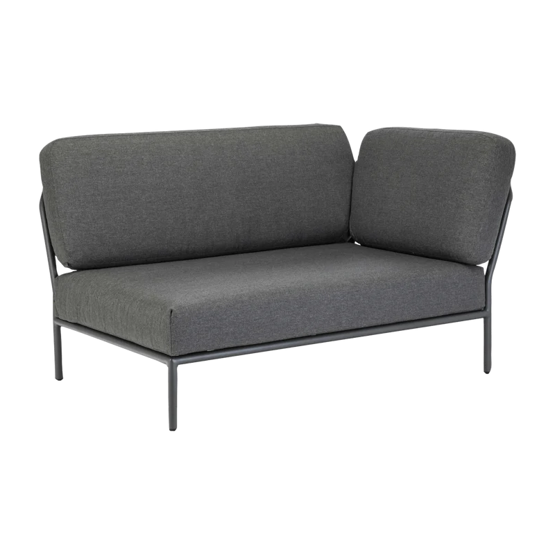 Module droit de canapé lounge gris foncé LEVEL - Houe