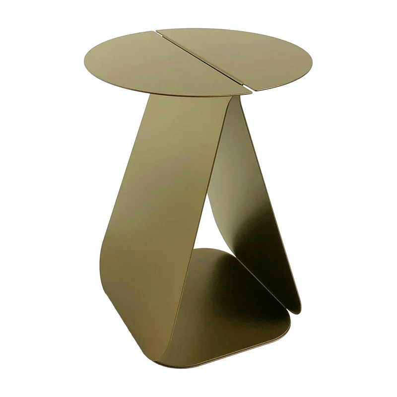 Table d'appoint ronde bronze Youmy - Mlle Jo