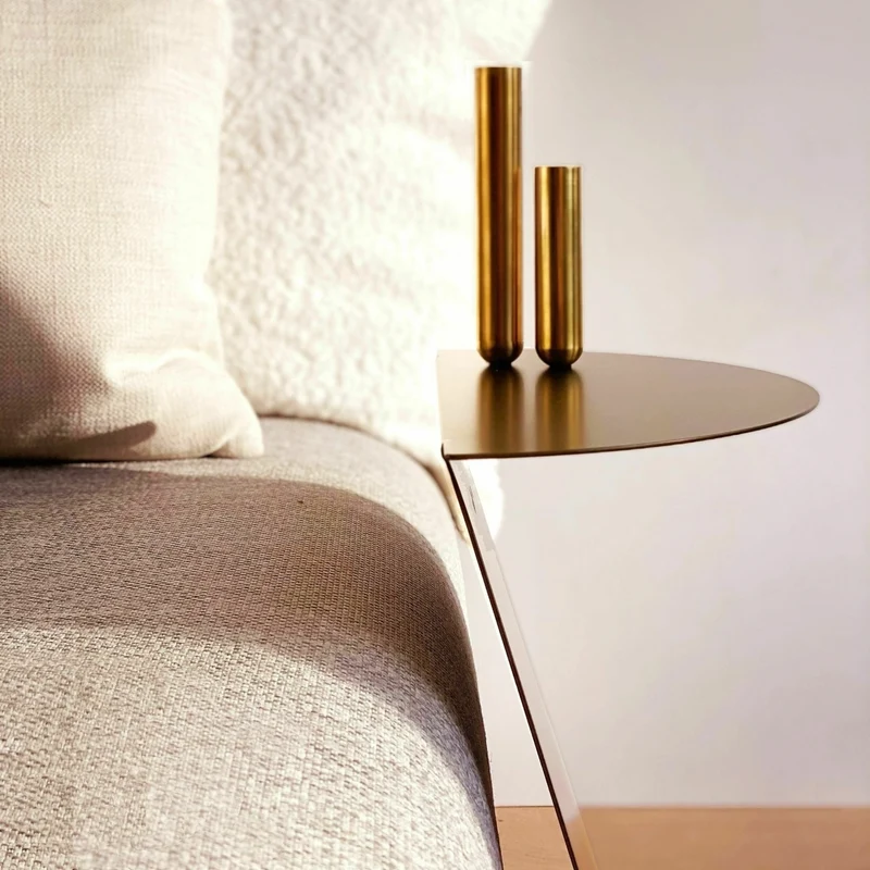 Table d'appoint ronde bronze Youmy - Mlle Jo