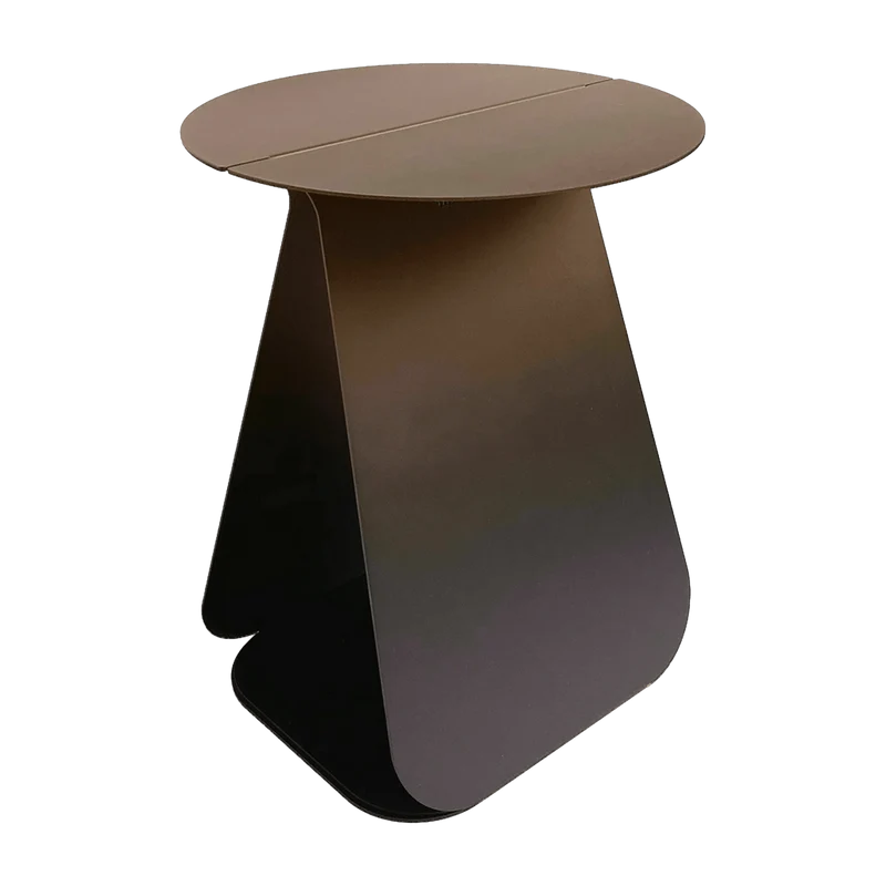 Table d'appoint ronde en acier dégradé Youmy - Mlle Jo