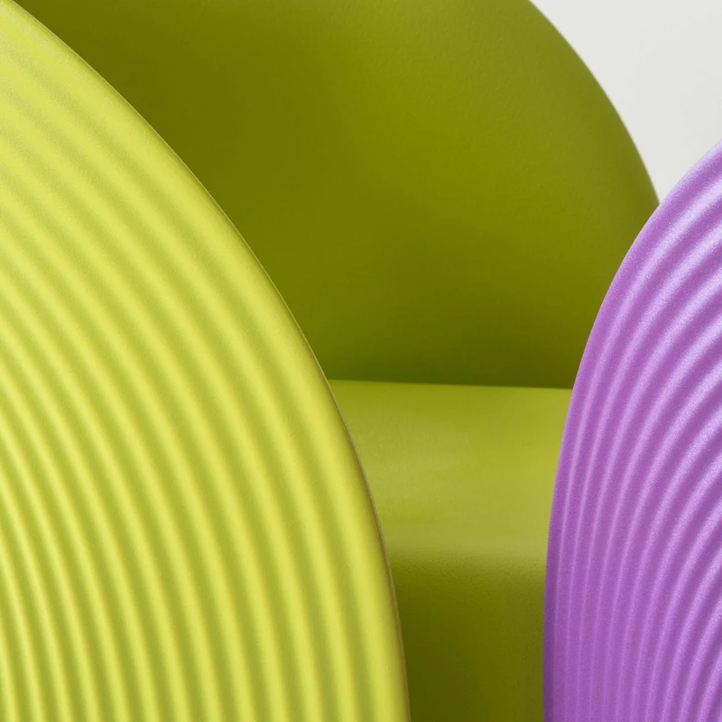 Fauteuil design orange Raviolo - Magis