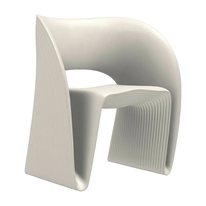 Fauteuil design blanc Raviolo - Magis