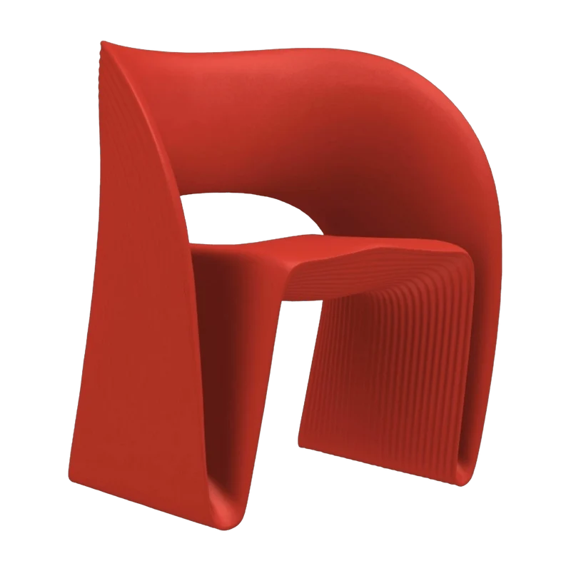 Fauteuil design rouge Raviolo - Magis