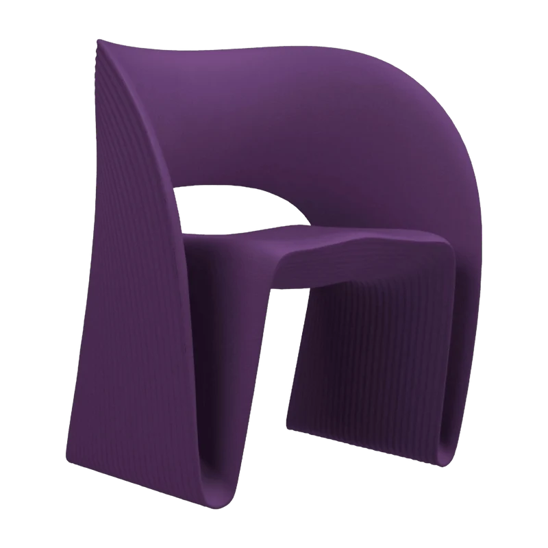 Fauteuil design violet Raviolo - Magis
