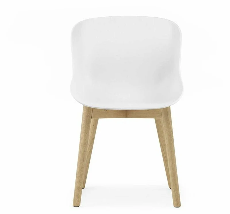 Chaise en chêne laqué et pp blanc Hyg - Normann Copenhagen