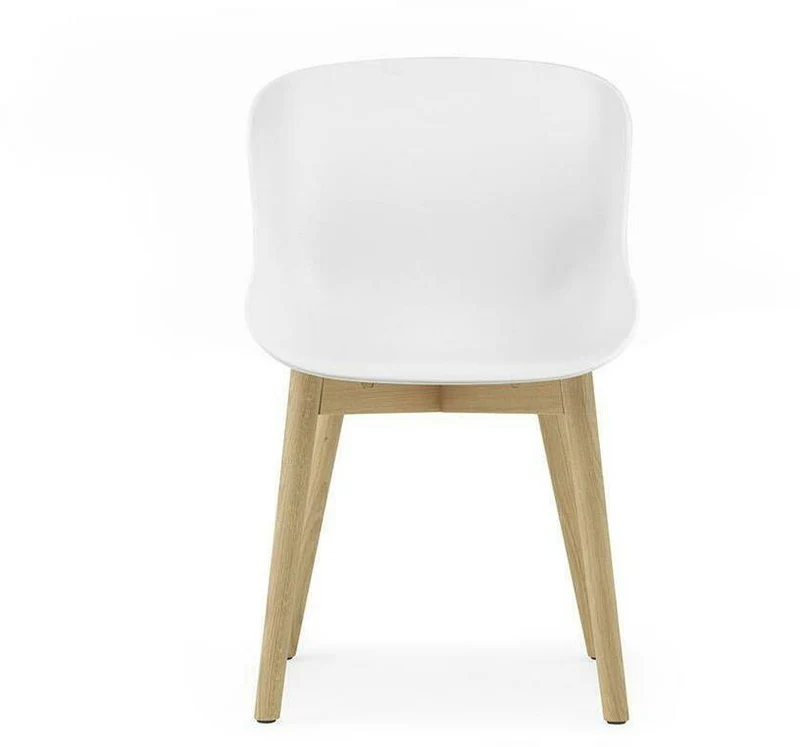 Chaise en chêne laqué et pp blanc Hyg - Normann Copenhagen