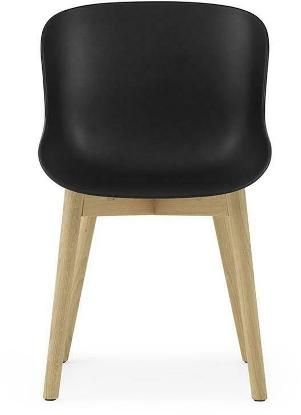 Chaise en chêne laqué et pp noir Hyg - Normann Copenhagen