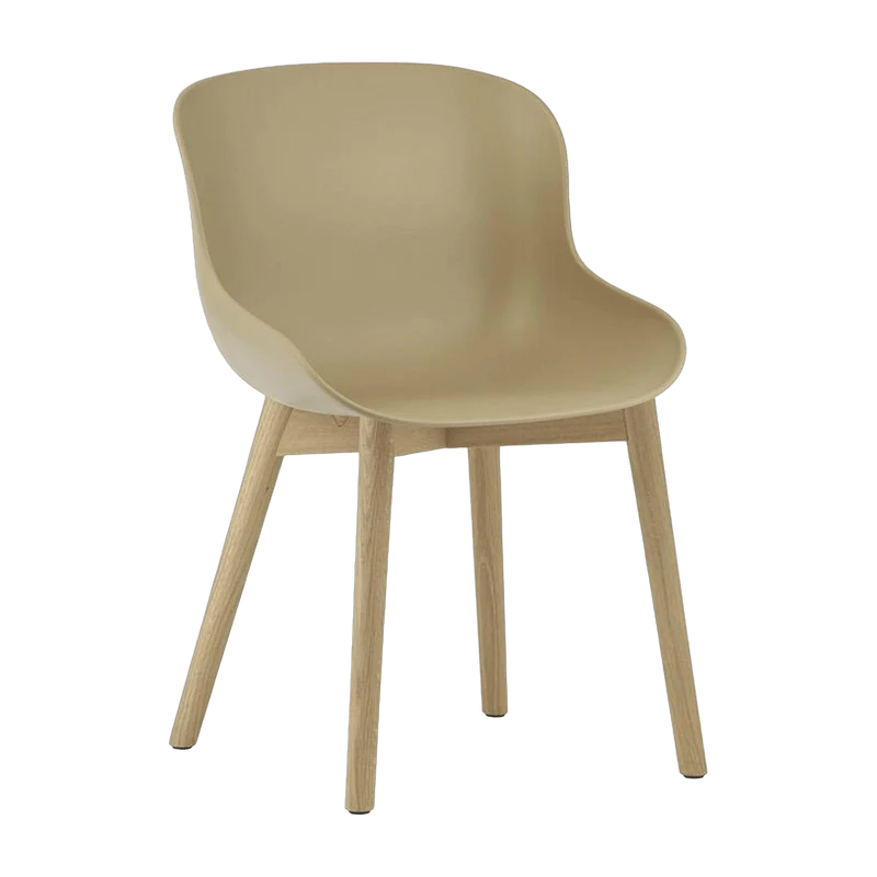 Chaise en chêne laqué et pp sable Hyg - Normann Copenhagen
