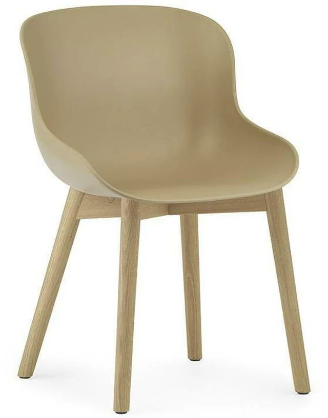 Chaise en chêne laqué et pp sable Hyg - Normann Copenhagen