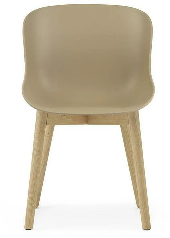Chaise en chêne laqué et pp sable Hyg - Normann Copenhagen