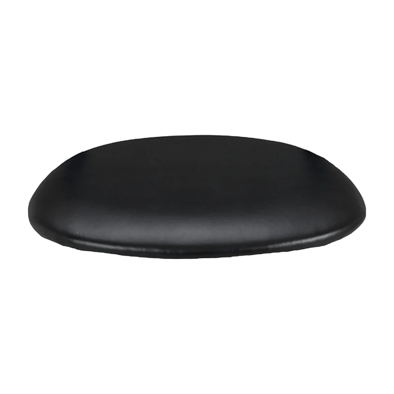Assise de chaise en cuir reconstitué noir Rainbow - Hans k