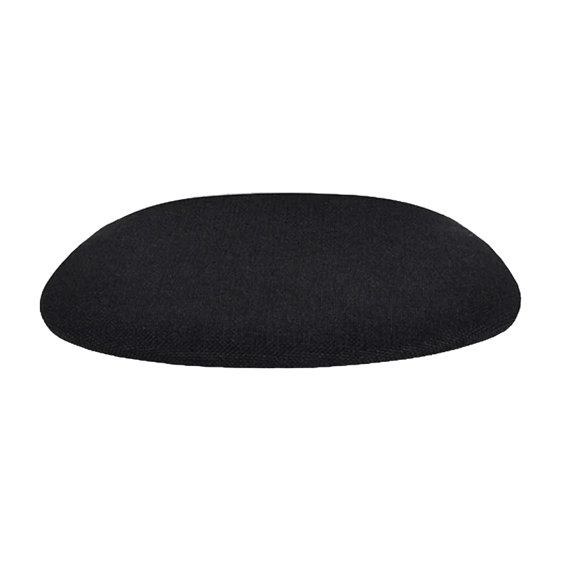 Assise de chaise en tissu noir Rainbow - Hans k