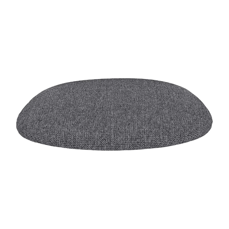Assise de chaise en tissu gris étincelant Rainbow - Hans k