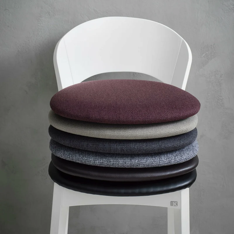 Assise de chaise en tissu gris étincelant Rainbow - Hans k