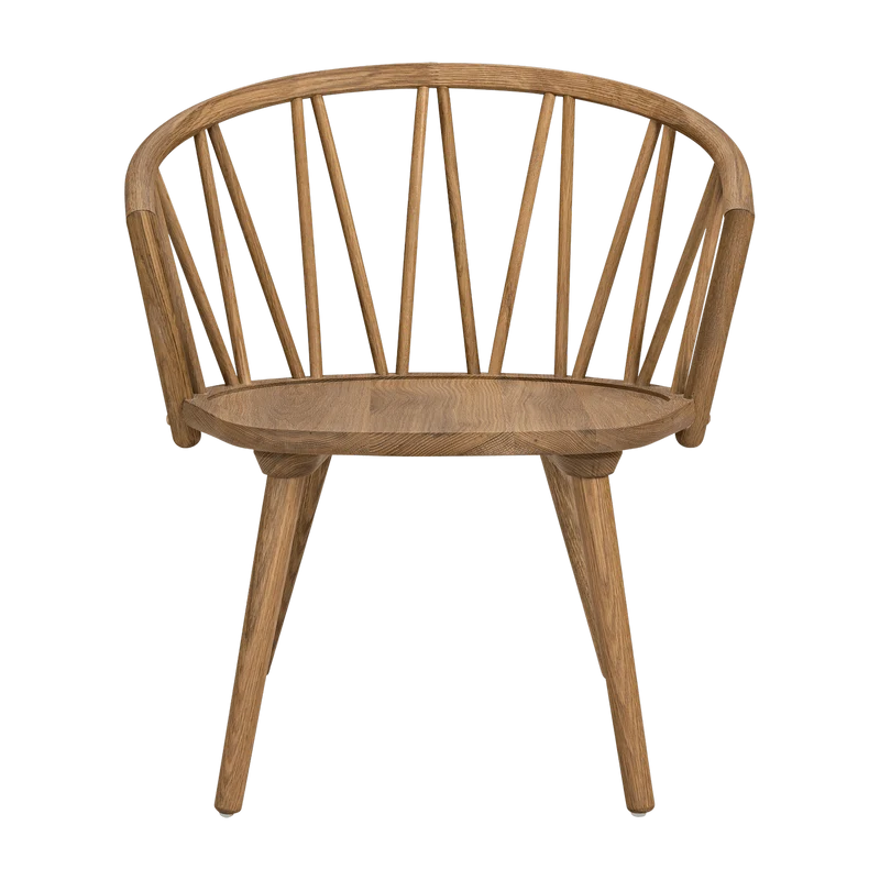 Fauteuil lounge en chêne huilé ZigZag - Hans K