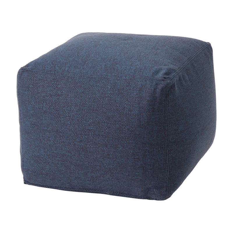 Pouf d'extérieur 50 x 50 cm bleu Archimede - Meme Design
