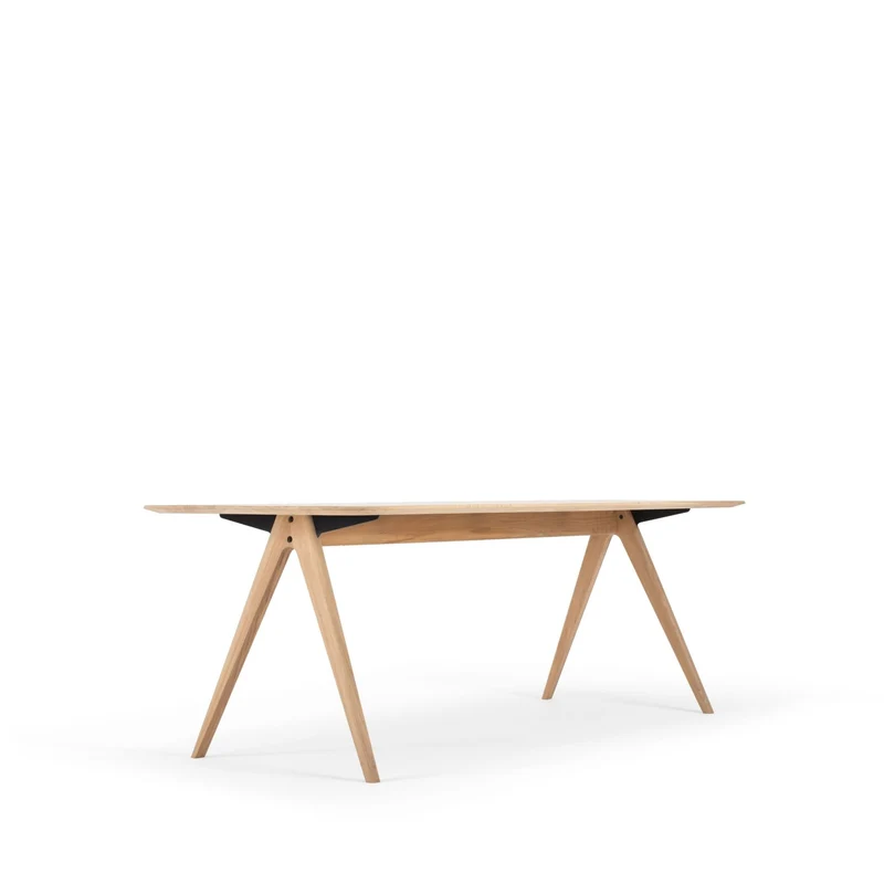 Table en chêne huilé 90 x 140 cm Ava - Gazzda