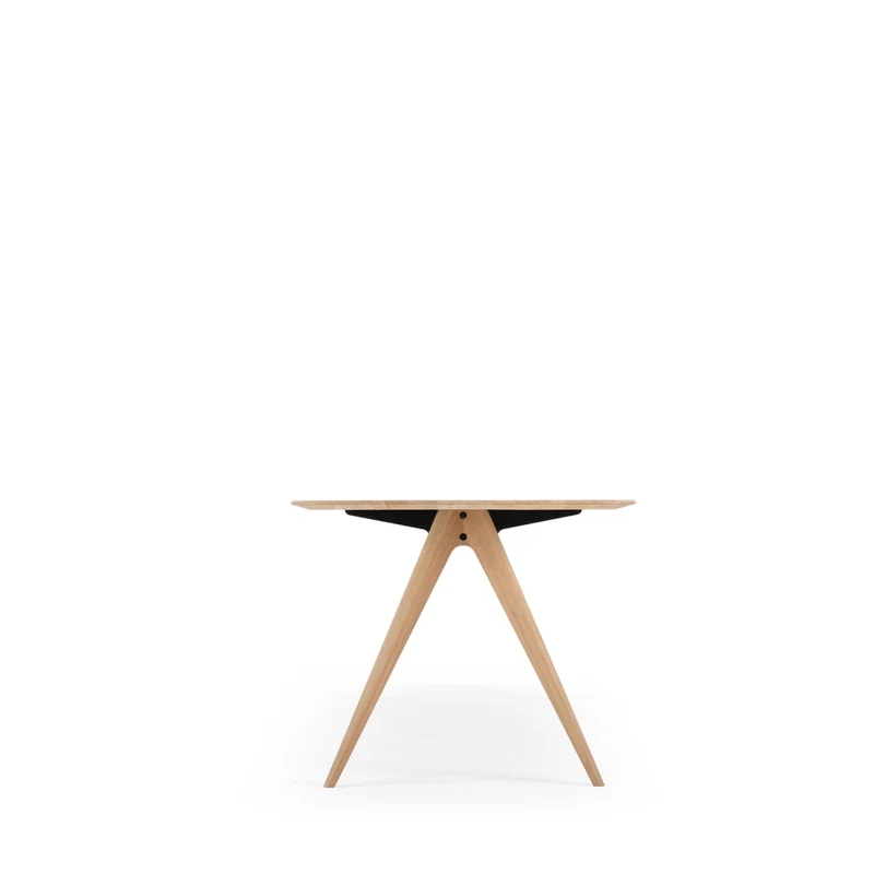 Table en chêne huilé 90 x 140 cm Ava - Gazzda