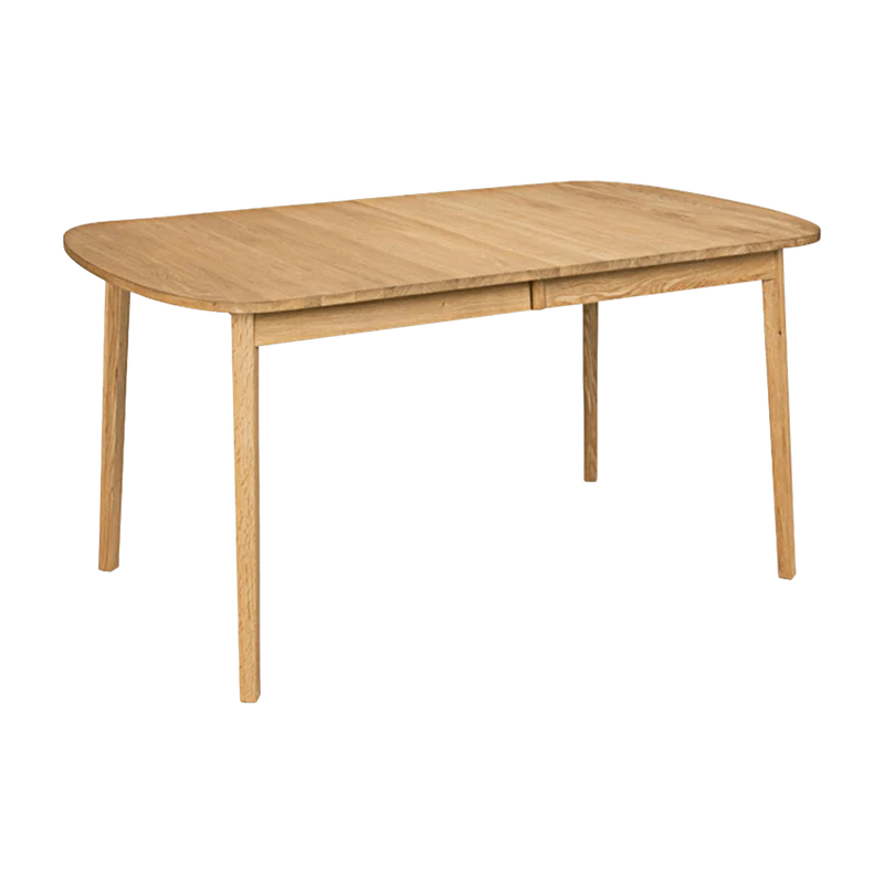 Table rectangulaire en chêne huilé massif 142 x 90 cm Rainbow - Hans K
