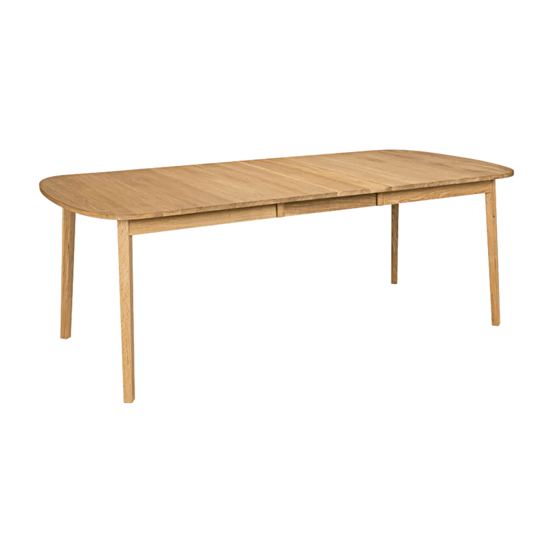 Table rectangulaire en chêne huilé massif 162 x 100 cm Rainbow - Hans K