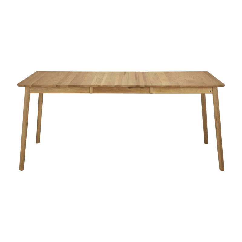 Table rectangulaire en chêne huilé 140 x 90 cm ZigZag - Hans K