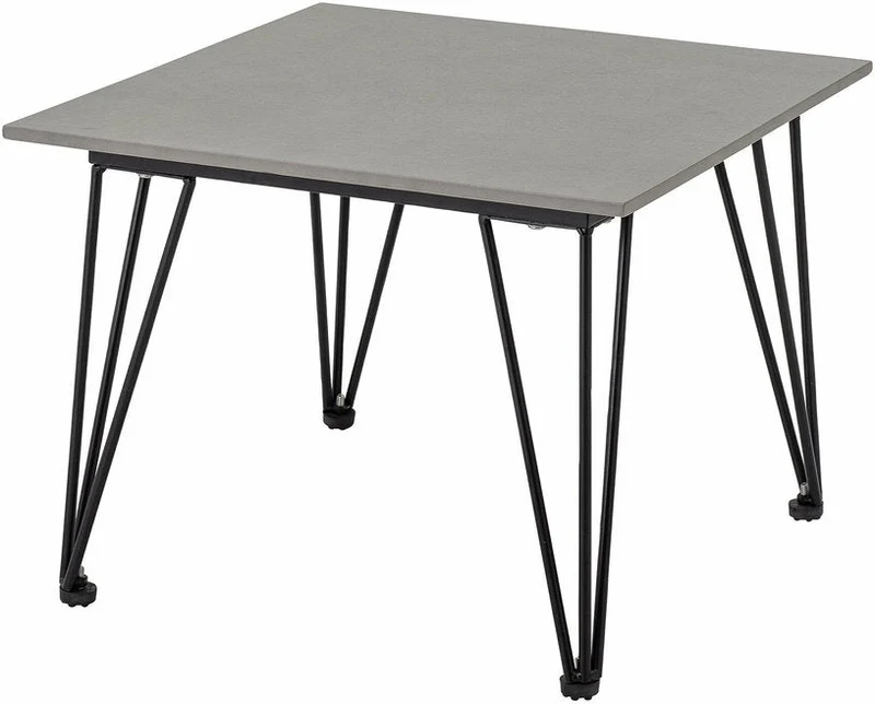 Table basse grise 55 x 55 cm Mundo - Bloomingville