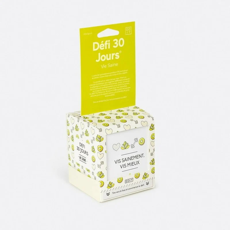 Box défi 30 jours Healthy Lifestyle - Doiy