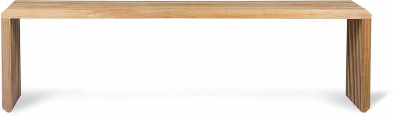 Banc en teck Slatted - HKliving