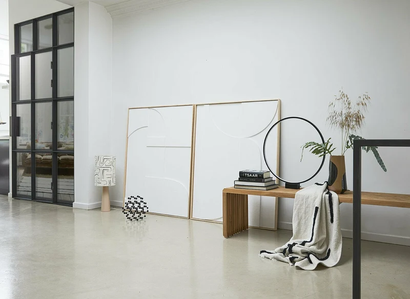 Banc en teck Slatted - HKliving