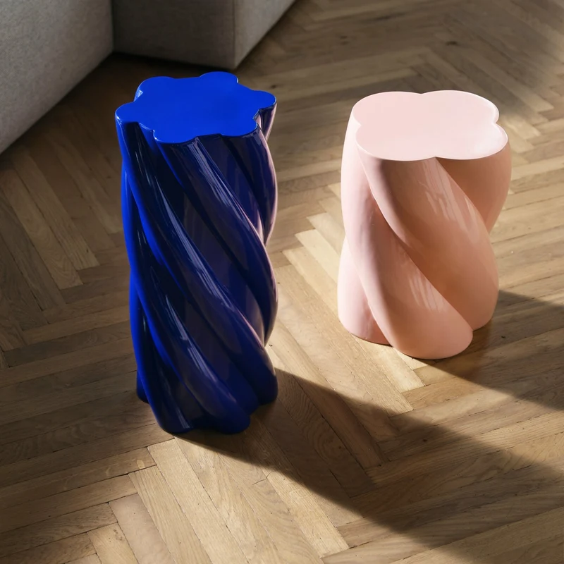 Table d'appoint marshmallow bleue - &Klevering