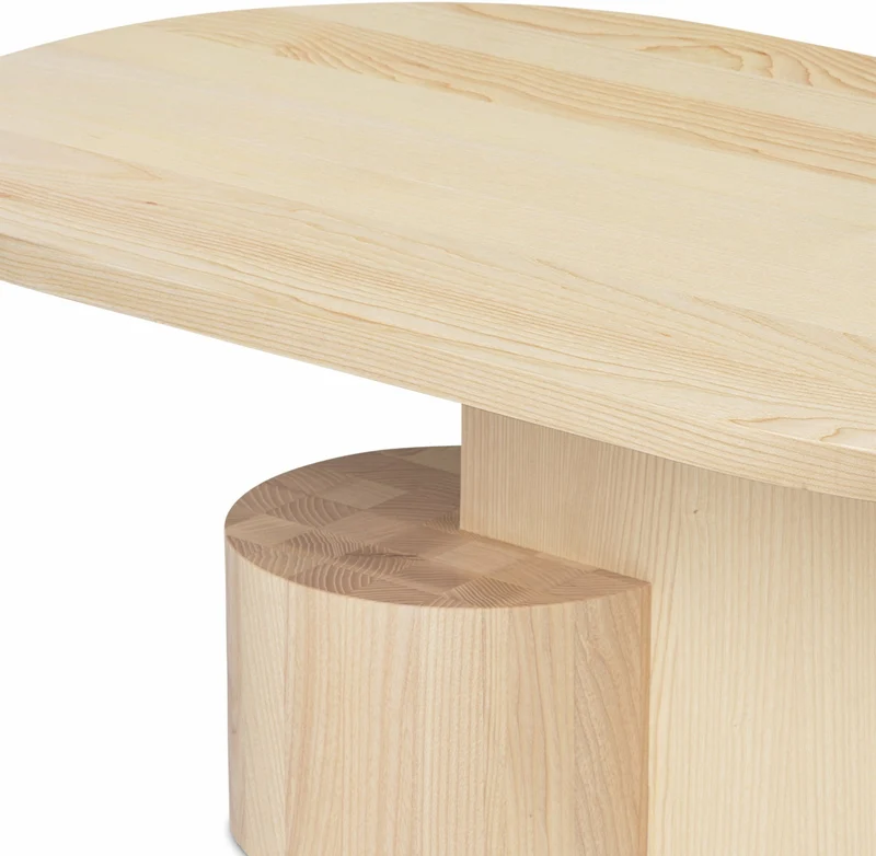 Table basse ovale en frêne naturel Insert - Ferm Living