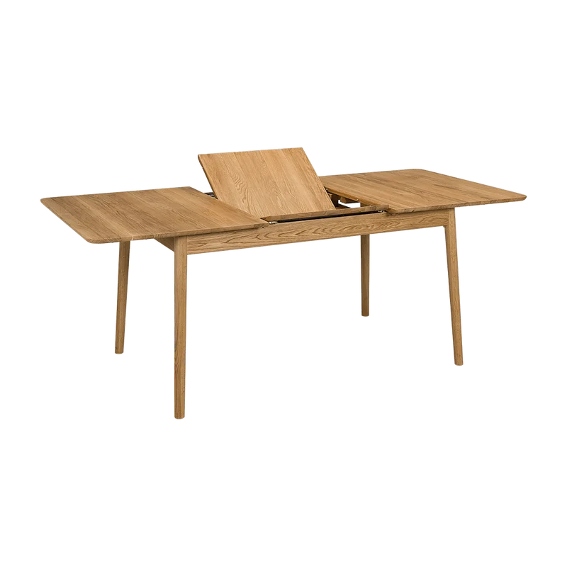 Table rectangulaire papillon en chêne huilé 127 x 75 cm ZigZag - Hans K
