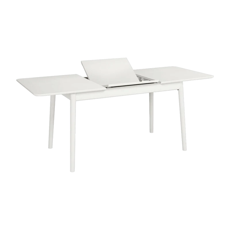 Table rectangulaire papillon en bouleau blanc 127 x 75 cm ZigZag - Hans K