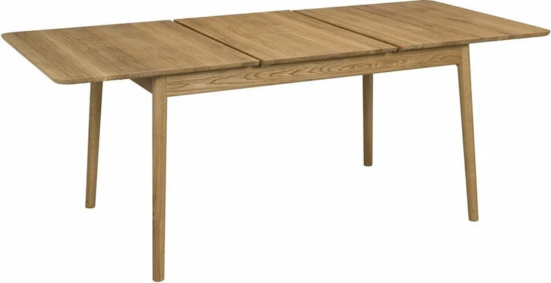 Table rectangulaire papillon en chêne huilé 140 x 90 cm ZigZag - Hans K