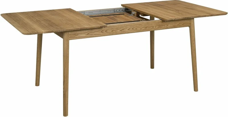 Table rectangulaire papillon en chêne huilé 140 x 90 cm ZigZag - Hans K