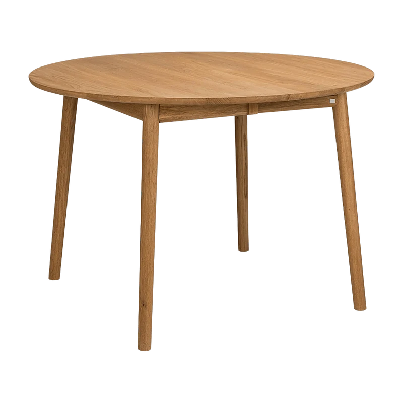 Table ronde en chêne huilé 110 cm ZigZag - Hans K