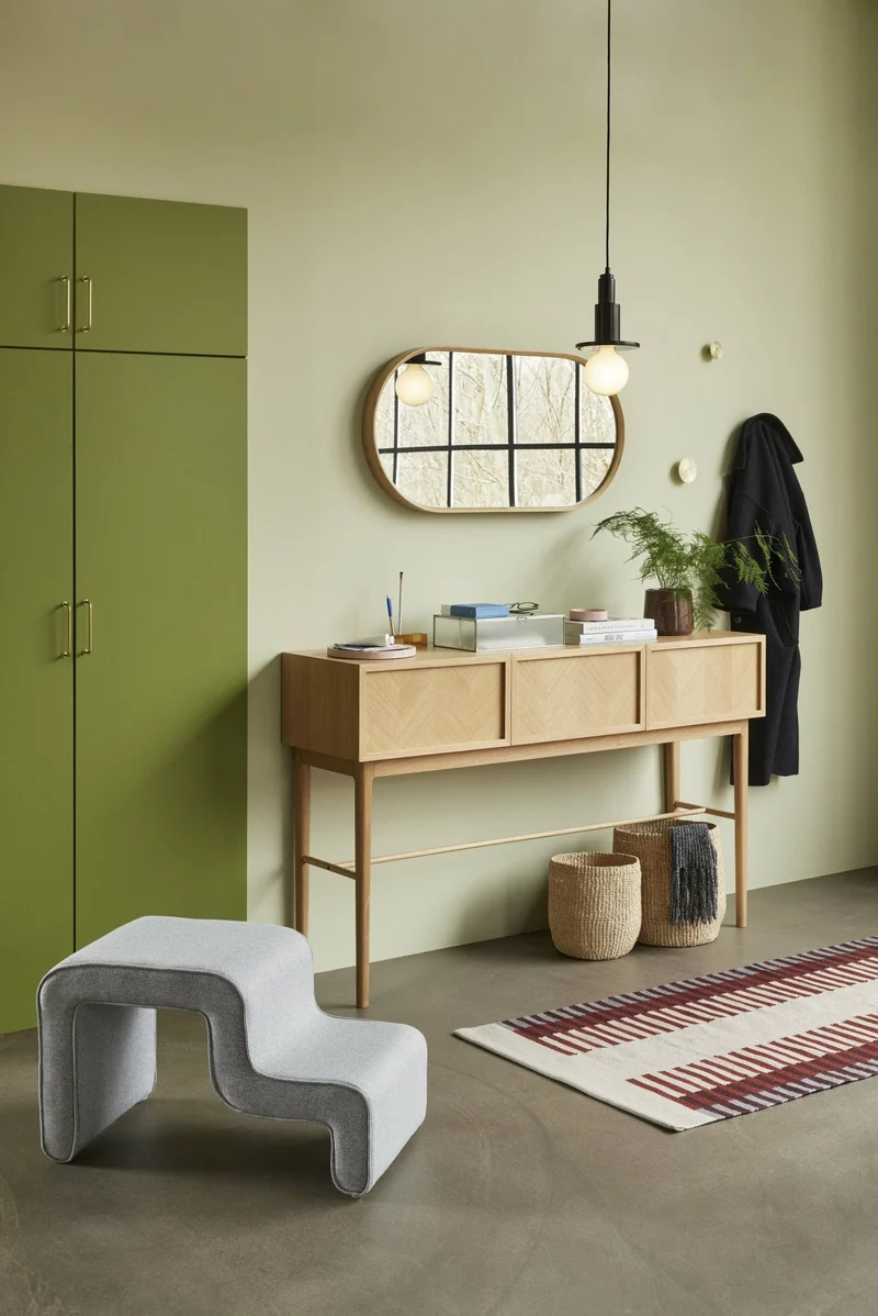Table console en chêne naturel - Hübsch