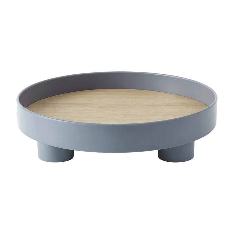 Plateau gris bleu 30 cm Platform - Muuto