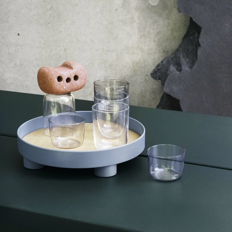 Plateau gris bleu 30 cm Platform - Muuto