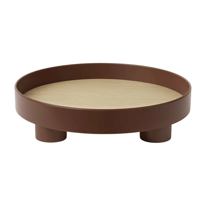 Plateau rouge foncé 30 cm Platform - Muuto