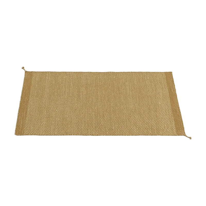 Tapis en laine orangé 140 x 85 cm Ply - Muuto