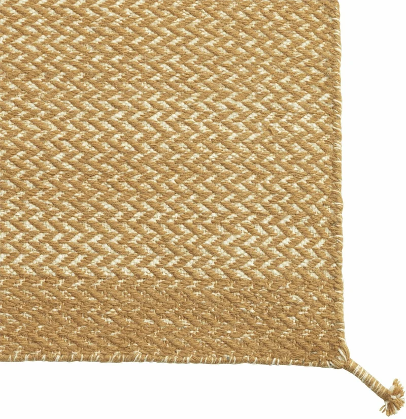 Tapis en laine orangé 240 x 170 cm Ply - Muuto